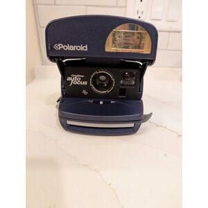 Vintage Polaroid OneStep Auto Focus SE Instant Camera Bag Storage Tested READ
